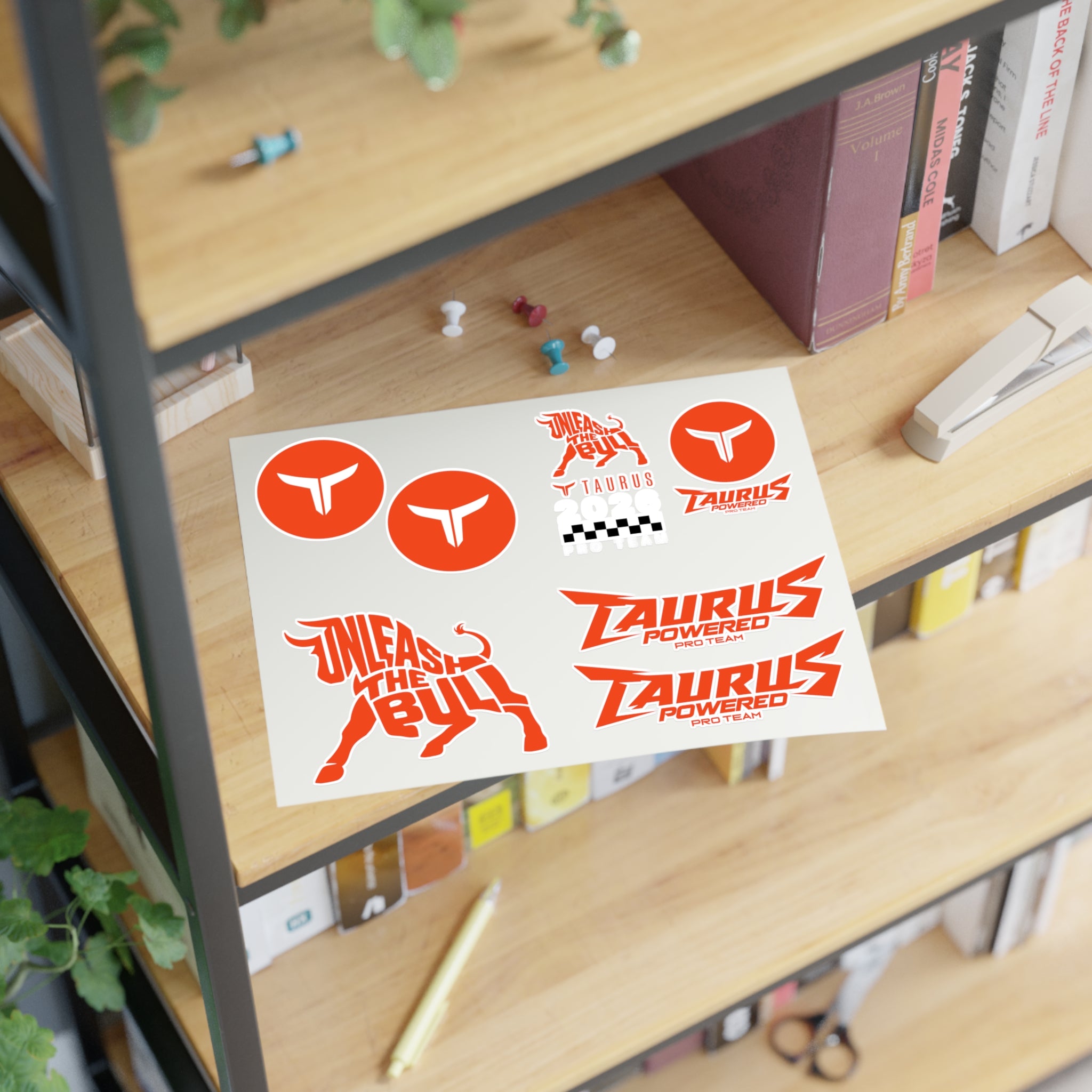 Taurus Powered™ Sticker Sheet