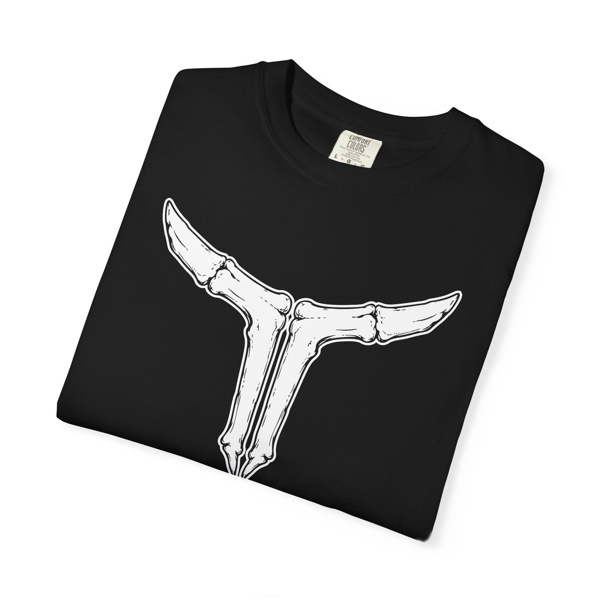 Longhorn Skull T-Shirt — Western Cow Skull Graphic Tee