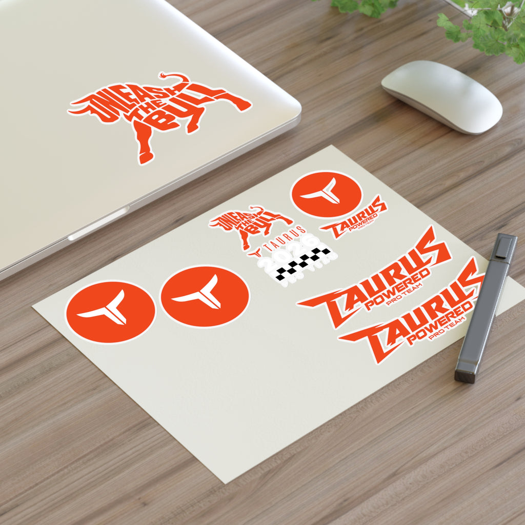 Taurus Powered™ Sticker Sheet
