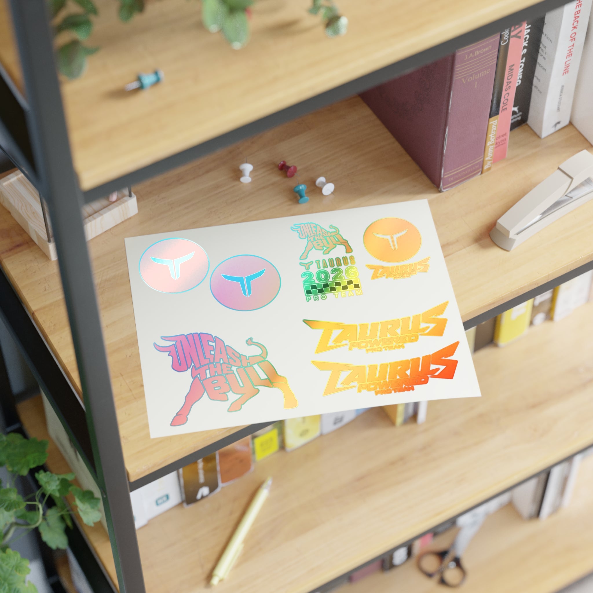 Taurus Powered™ Sticker Sheet