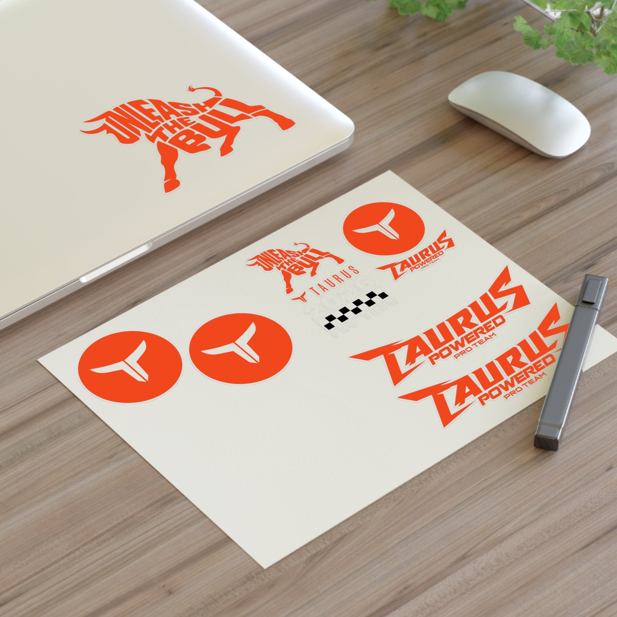 Taurus Powered™ Sticker Sheet