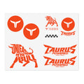 Taurus Powered™ Sticker Sheet