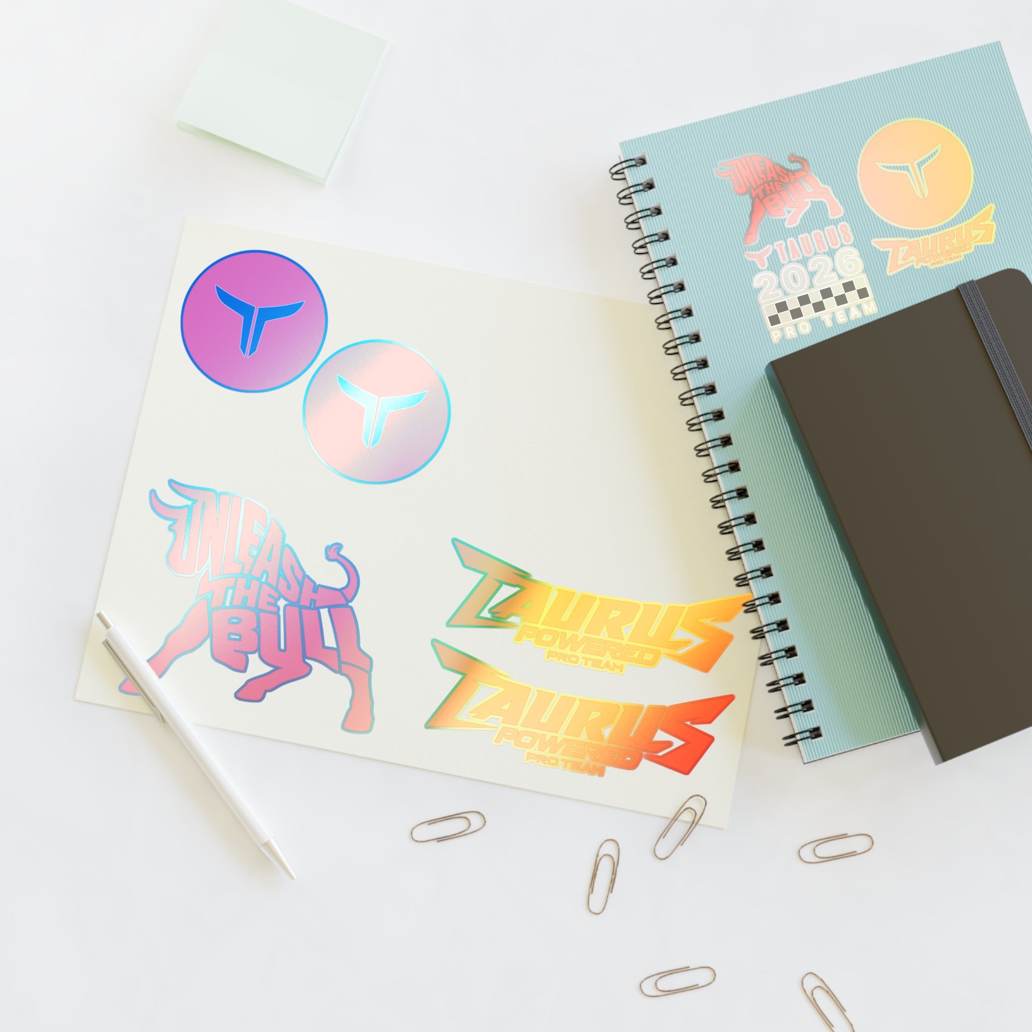 Taurus Powered™ Sticker Sheet