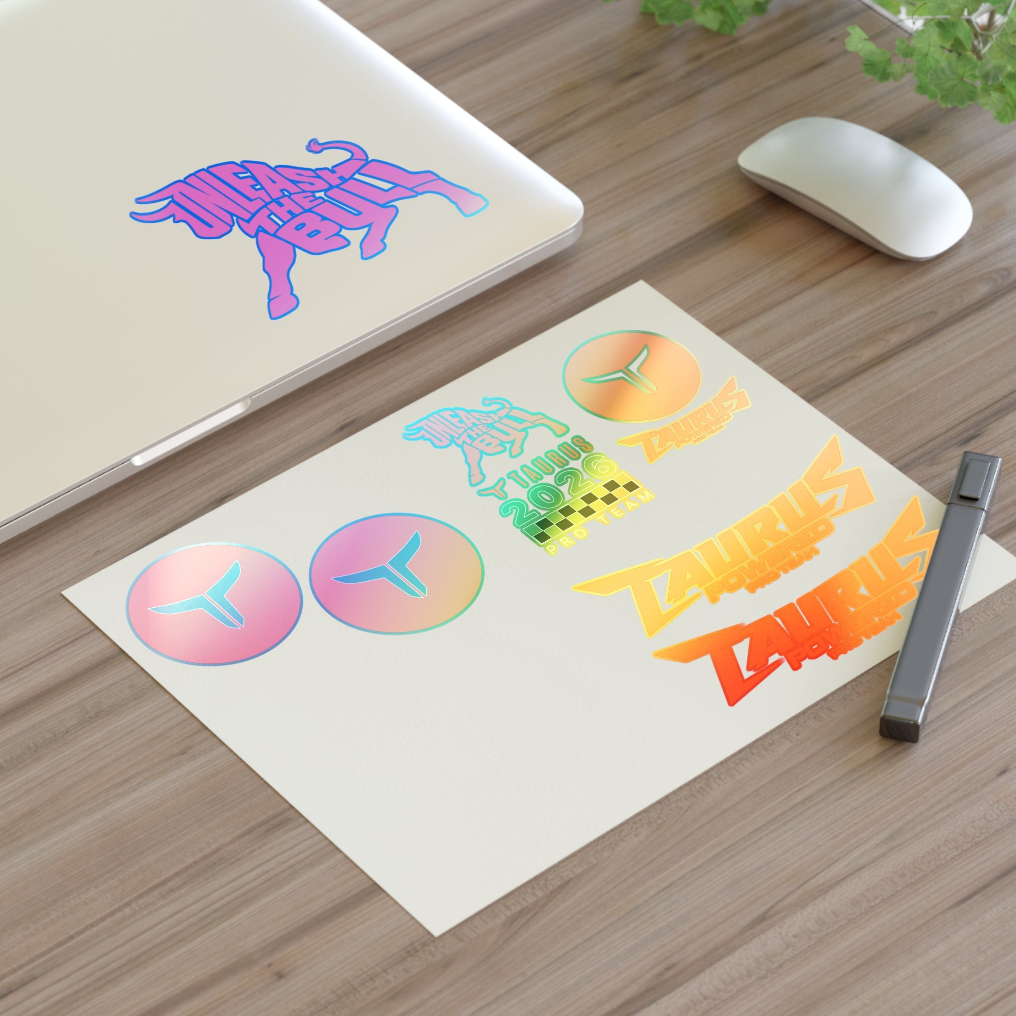 Taurus Powered™ Sticker Sheet
