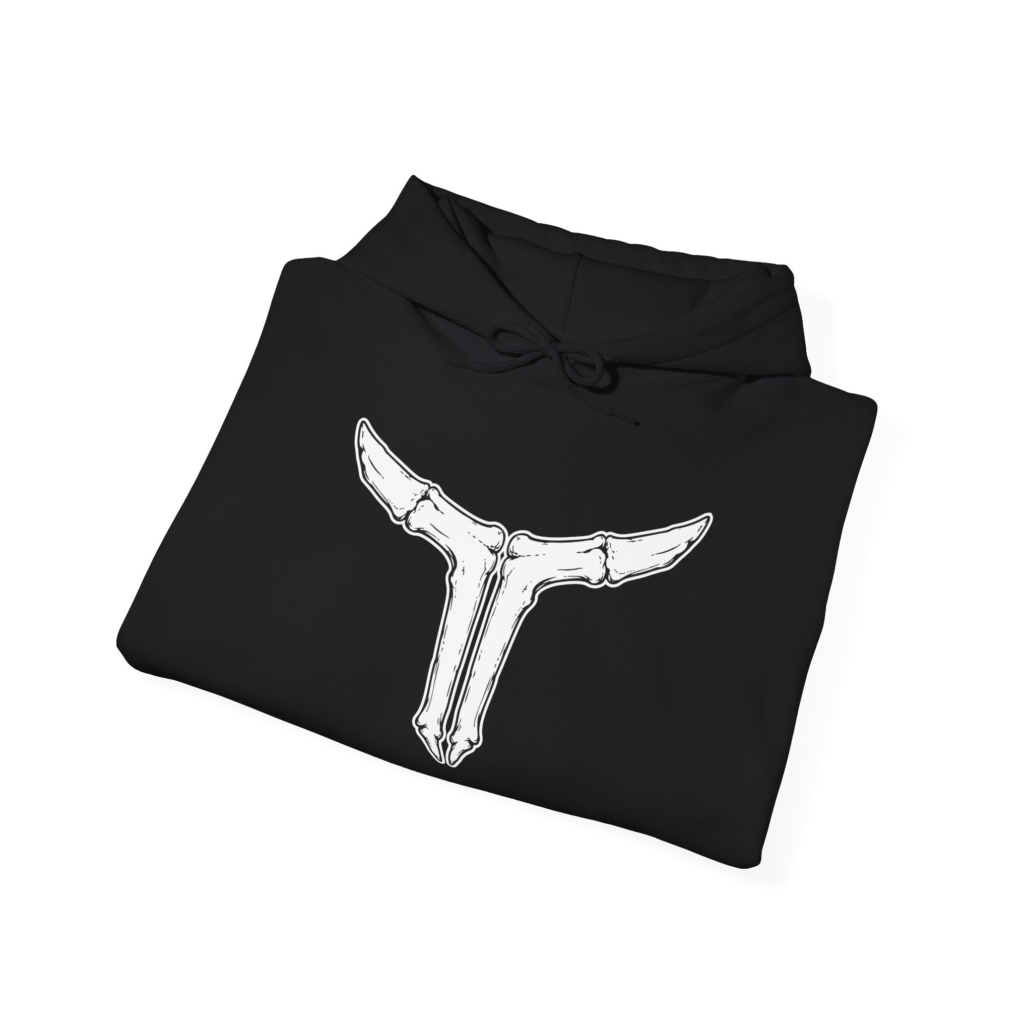 Longhorn Skull Hoodie – Western Cowboy Graphic Sweatshirt