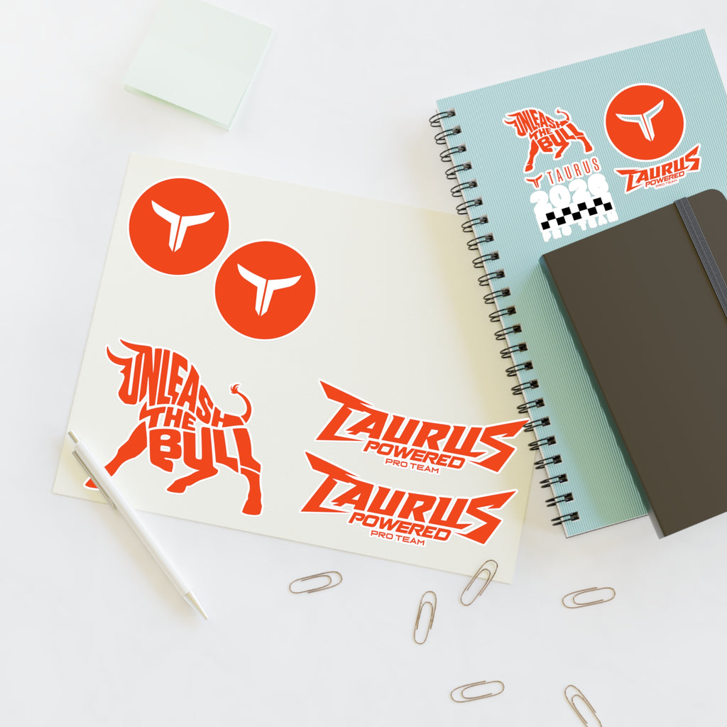 Taurus Powered™ Sticker Sheet