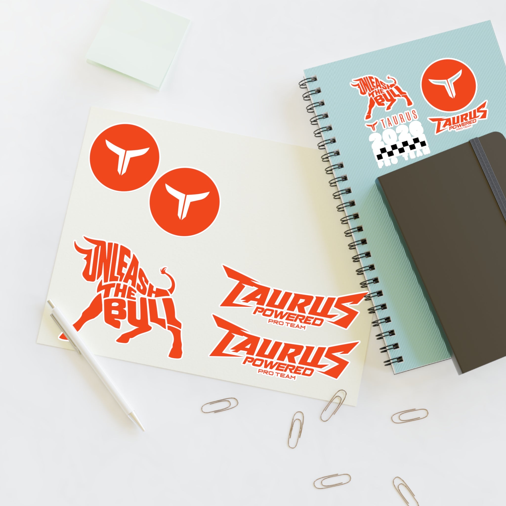 Taurus Powered™ Sticker Sheet